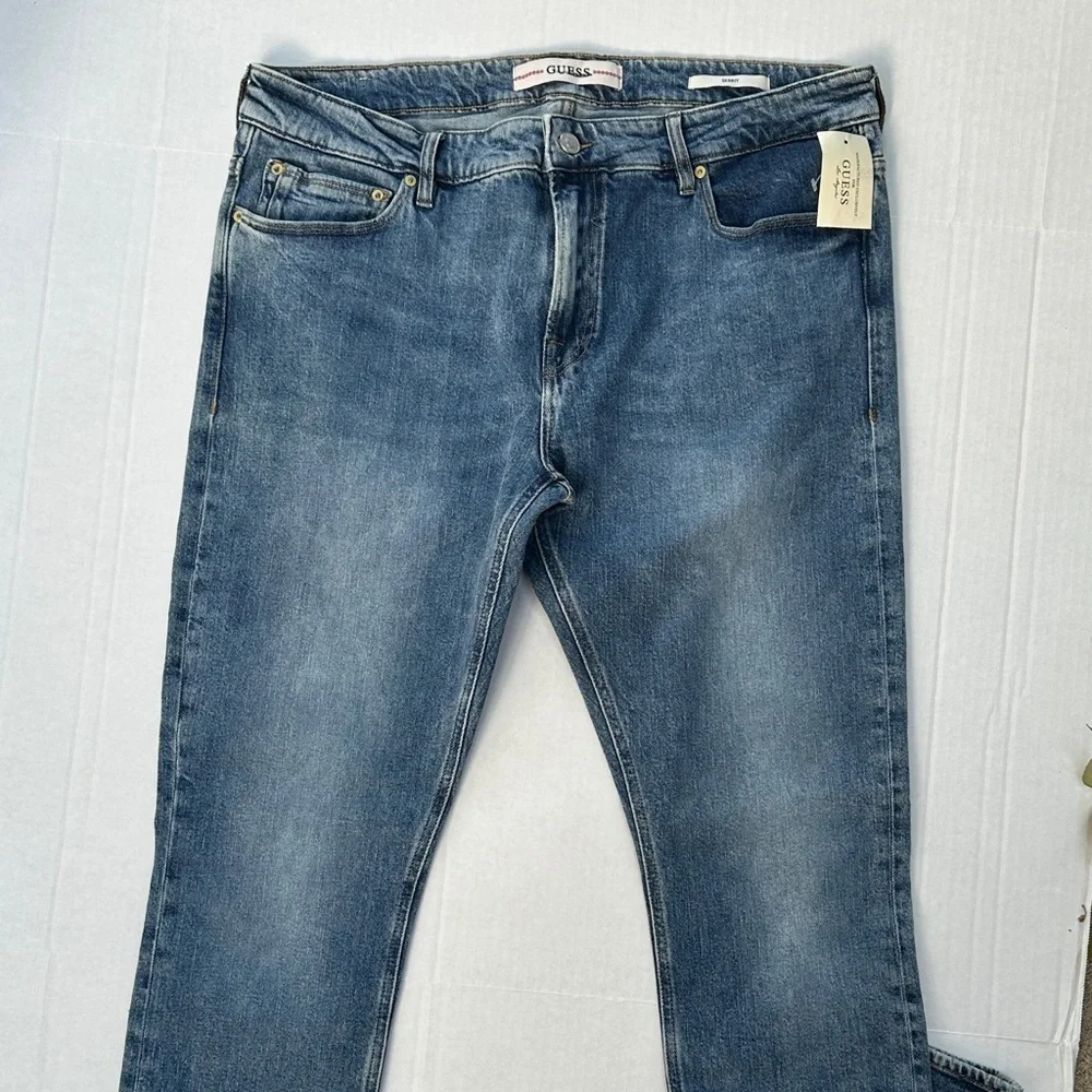 New GUESS Men's Denim Slim Jeans Sz 38